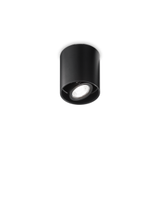 Ideal lux ® Спот | MOOD PL1 D09 ROUND NERO | GU10 max 1 x 28W | IP20 - 243924 - Цена | LEDs4economy