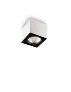 Ideal lux ® Спот | MOOD PL1 D09 SQUARE BIANCO | GU10 max 1 x 28W | IP20 - 140902 - Цена | LEDs4economy