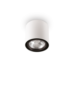 Ideal lux ® Спот | MOOD PL1 D15 ROUND BIANCO | GU10 max 1 x 50W | IP20 - 140872 - Цена | LEDs4economy