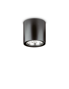 Ideal lux ® Спот | MOOD PL1 D15 ROUND NERO | GU10 max 1 x 50W | IP20 - 243450 - Цена | LEDs4economy