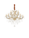 Ideal lux ® Полилей | NAPOLEON SP12 ORO | E14 max 12 x 40W | IP20 - 167404 - Цена | LEDs4economy