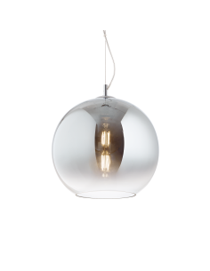 Ideal lux ® Пендел | NEMO SP1 D40 CROMO SFUMATO | E27 max 1 x 42W | IP20 - 250359 - Цена | LEDs4economy