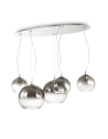 Ideal lux ® Полилей | NEMO SP5 CROMO SFUMATO | E27 max 5 x 42W | IP20 - 138305 - Цена | LEDs4economy