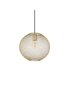 Ideal lux ® Пендел | NET SP1 D29 ORO | E27 max 1 x 42W | IP20 - 313771 - Цена | LEDs4economy