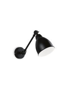 Ideal lux ® Аплик | NEWTON AP1 NERO | E27 max 1 x 42W | IP20 - 027852 - Цена | LEDs4economy