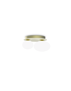 Ideal lux ® Аплик | NINFEA AP2 OTTONE | G9 max 2 x 4W | IP20 - 346533 - Цена | LEDs4economy