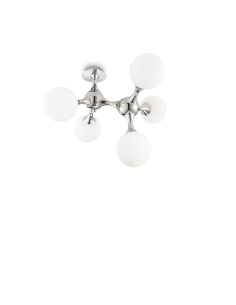 Ideal lux ® Плафон | NODI PL5 BIANCO | E14 max 5 x 28W | IP20 - 073712 - Цена | LEDs4economy