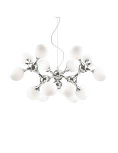 Ideal lux ® Полилей | NODI SP15 BIANCO | E14 max 15 x 28W | IP20 - 082073 - Цена | LEDs4economy