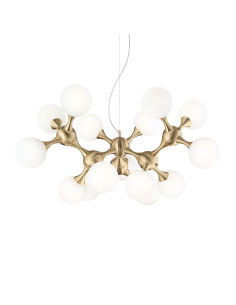 Ideal lux ® Полилей | NODI SP15 OTTONE | E14 max 15 x 28W | IP20 - 241012 - Цена | LEDs4economy