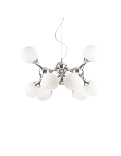 Ideal lux ® Полилей | NODI SP9 BIANCO | E14 max 9 x 28W | IP20 - 082059 - Цена | LEDs4economy