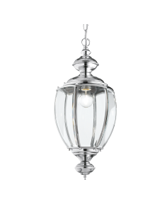 Ideal lux ® Фенер | NORMA SP1 CROMO | E27 max 1 x 60W | IP20 - 094786 - Цена | LEDs4economy