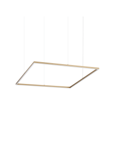 Ideal lux ® Пендел | ORACLE SLIM SP D090 SQUARE 3000K ON-OFF OT | 53W | IP20 - 370538 - Цена | LEDs4economy