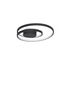 Ideal lux ® Плафон | OZ PL D040 ON-OFF NERO 3000K | 38W | IP20 - 365039 - Цена | LEDs4economy
