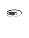 Ideal lux ® Плафон | OZ PL D040 ON-OFF NERO 3000K | 38W | IP20 - 365039 - Цена | LEDs4economy