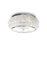 Ideal lux ® Плафон | PASHA' PL10 CROMO | E14 max 10 x 40W | IP20 - 100746 - Цена | LEDs4economy