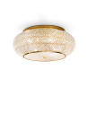 Ideal lux ® Плафон | PASHA' PL10 ORO | E14 max 10 x 40W | IP20 - 100791 - Цена | LEDs4economy