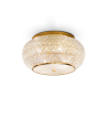 Ideal lux ® Плафон | PASHA' PL6 ORO | E14 max 6 x 40W | IP20 - 100807 - Цена | LEDs4economy