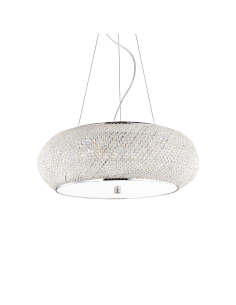 Ideal lux ® Полилей | PASHA' SP10 CROMO | E14 max 10 x 40W | IP20 - 082196 - Цена | LEDs4economy