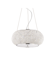 Ideal lux ® Полилей | PASHA' SP6 CROMO | E14 max 6 x 40W | IP20 - 082158 - Цена | LEDs4economy