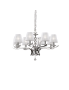 Ideal lux ® Полилей | PEGASO SP8 BIANCO | E14 max 8 x 28W | IP20 - 059242 - Цена | LEDs4economy