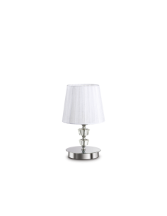 Ideal lux ® Настолна лампа | PEGASO TL1 SMALL BIANCO | E14 max 1 x 28W | IP20 - 059266 - Цена | LEDs4economy