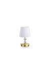 Ideal lux ® Настолна лампа | PEGASO TL1 SMALL OTTONE | E14 max 1 x 28W | IP20 - 197753 - Цена | LEDs4economy