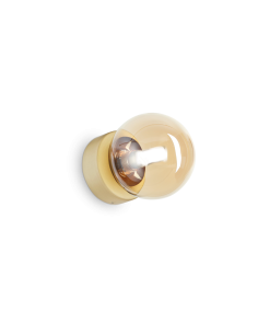 Ideal lux ® Аплик | PERLAGE AP1 AMBRA | G9 max 1 x 15W | IP20 - 317809 - Цена | LEDs4economy