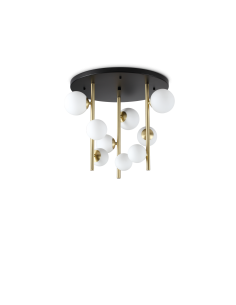 Ideal lux ® Плафон | PERLAGE PL9 BIANCO | G9 max 9 x 15W | IP20 - 328423 - Цена | LEDs4economy