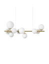 Ideal lux ® Полилей | PERLAGE SP10 BIANCO | G9 max 10 x 15W | IP20 - 283791 - Цена | LEDs4economy