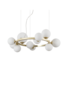 Ideal lux ® Полилей | PERLAGE SP11 BIANCO | G9 max 11 x 15W | IP20 - 283807 - Цена | LEDs4economy