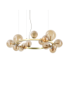 Ideal lux ® Полилей | PERLAGE SP14 AMBRA | G9 max 14 x 15W | IP20 - 322797 - Цена | LEDs4economy