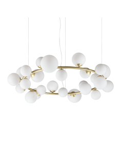 Ideal lux ® Полилей | PERLAGE SP25 BIANCO | G9 max 25 x 15W | IP20 - 363370 - Цена | LEDs4economy