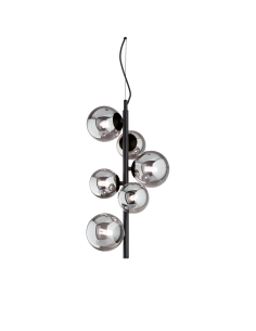 Ideal lux ® Полилей | PERLAGE SP6 FUME' | G9 max 6 x 15W | IP20 - 271422 - Цена | LEDs4economy