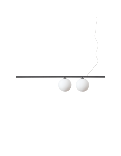 Ideal lux ® Полилей | PERLINE SP2 NERO | G9 max 2 x 40W | IP20 - 306995 - Цена | LEDs4economy