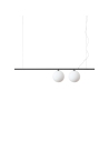 Ideal lux ® Полилей | PERLINE SP2 NERO | G9 max 2 x 40W | IP20 - 306995 - Цена | LEDs4economy