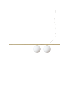 Ideal lux ® Полилей | PERLINE SP2 OTTONE | G9 max 2 x 40W | IP20 - 282107 - Цена | LEDs4economy