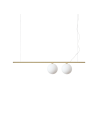 Ideal lux ® Полилей | PERLINE SP2 OTTONE | G9 max 2 x 40W | IP20 - 282107 - Цена | LEDs4economy