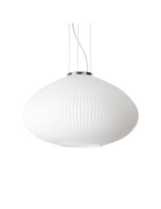 Ideal lux ® Полилей | PLISSE' SP1 D45 CROMO | E27 max 1 x 60W | IP20 - 264523 - Цена | LEDs4economy