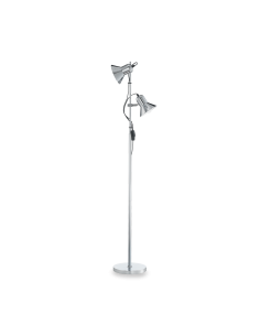 Ideal lux ® Лампион | POLLY PT2 CROMO | E27 max 2 x 60W | IP20 - 061122 - Цена | LEDs4economy