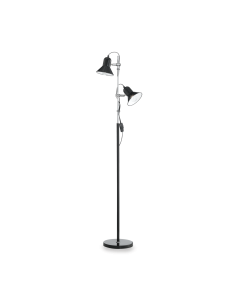 Ideal lux ® Лампион | POLLY PT2 NERO | E27 max 2 x 60W | IP20 - 061139 - Цена | LEDs4economy