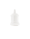 Ideal lux ® Декоративна фасунга | PORTALAMPADA E27 GHIERA BIANCO | - 249186 - Цена | LEDs4economy