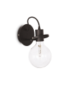 Ideal lux ® Аплик | RADIO AP1 NERO | E27 max 1 x 60W | IP20 - 119502 - Цена | LEDs4economy