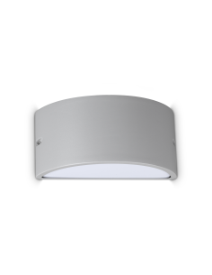 Ideal lux ® Аплик | REX-2 AP1 GRIGIO | E27 max 1 x 60W | IP44 - 370965 - Цена | LEDs4economy