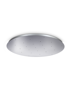 Ideal lux ® Розетка за висящ осветител | ROSONE D1050 25 FORI CROMO | - 370644 - Цена | LEDs4economy