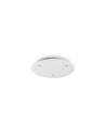 Ideal lux ® Розетка за висящ осветител | ROSONE D300 3 FORI BIANCO | - 344171 - Цена | LEDs4economy