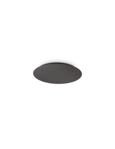 Ideal lux ® Розетка за висящ осветител | ROSONE D300 3 FORI NERO | - 344195 - Цена | LEDs4economy