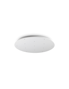 Ideal lux ® Розетка за висящ осветител | ROSONE D600 9 FORI BIANCO | - 344300 - Цена | LEDs4economy