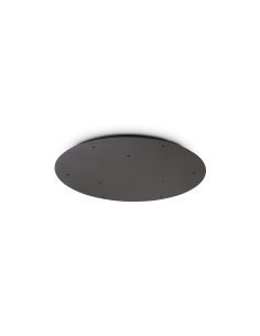 Ideal lux ® Розетка за висящ осветител | ROSONE D600 9 FORI NERO | - 364902 - Цена | LEDs4economy