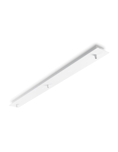 Ideal lux ® Розетка за висящ осветител | ROSONE LINEARE 3 LUCI BIANCO | - 122854 - Цена | LEDs4economy