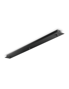 Ideal lux ® Розетка за висящ осветител | ROSONE LINEARE 3 LUCI NERO | - 123301 - Цена | LEDs4economy